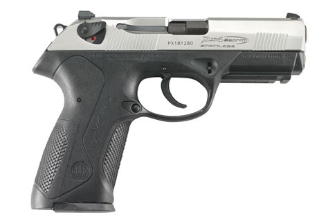 beretta px storm type  full size  sw pistol  inox finish