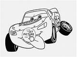 Lightning Mcqueen Pages Coloring Getcolorings sketch template