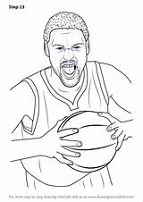 Klay Basketball sketch template