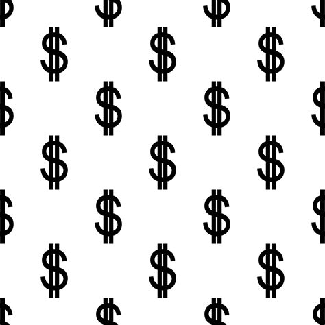 dollar signs isolated  white seamless background card tattoo