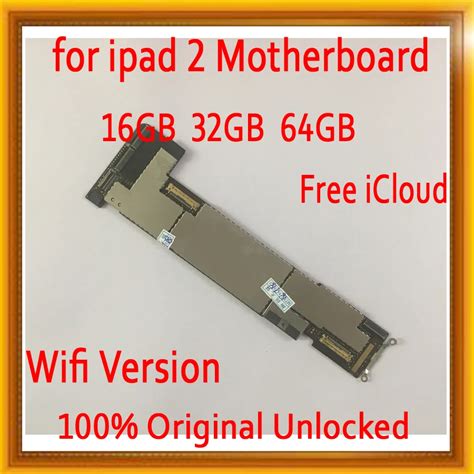 wifi version  ipad  motherboard  ios system original unlocked  ipad  mainboard