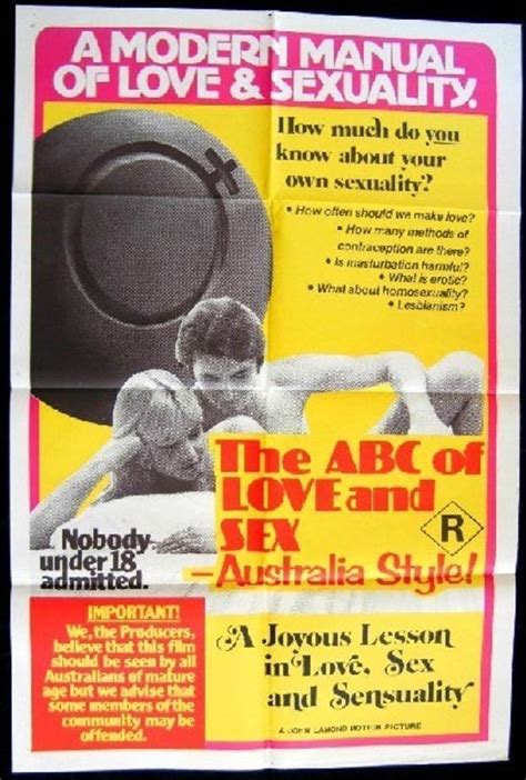 the abc s of love and sex australia style 1977 john d lamond