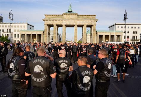 Hells Angels Ride Through Berlin In Protest At German Crackdown On