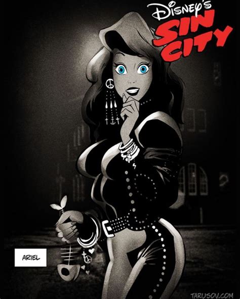 Disney Princesses As Sexy Sin City Pin Ups Joyenergizer