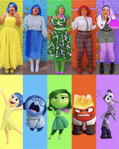 color  courtney  easy diy pixar inspired halloween costumes