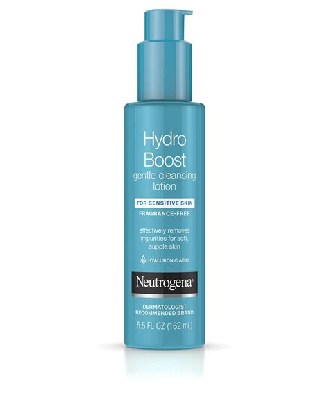 hydro boost face lotion  makeup remover neutrogena