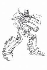 Coloring Pages Autobot Color Print sketch template