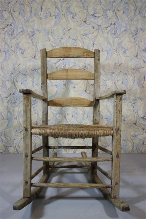 rustic spanish antique rocking chair antiques atlas