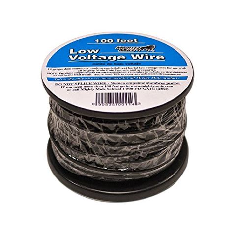 mighty mule  ft  voltage  gauge wire rb   ebay