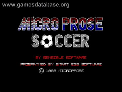 microprose pro soccer  programs utilities  apps