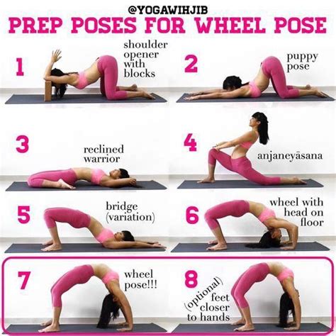 Prep Pose For Wheel Pose Yogawithjq Coolyogatipsdudes