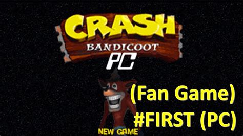 playing crash bandicoot pc pc  crash fan game