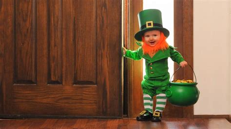 Dad Photographs 6 Month Old Son As Real Life Leprechaun St Patricks