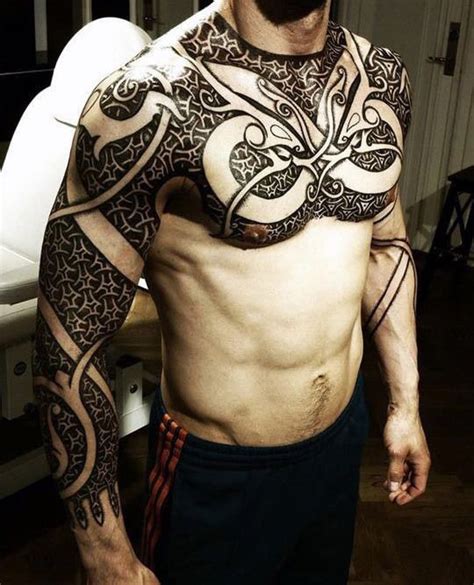 70 viking tattoos for men germanic norse seafarer designs random tattoos viking tattoos