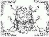Princesses Getcolorings Timeless Miracle sketch template