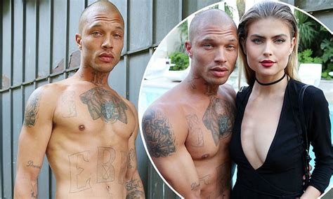 Jeremy Meeks Mingles With Models At Philip Plein In Cannes