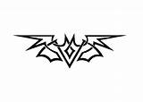 Tribal Tattoo Bat Tattoos Batman Designs Deviantart Logo Angelina Jolie Neck Drawings Celtic Desing Tatoo Clip Body Bats Knight sketch template