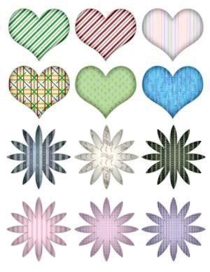 printable scrapbook cut outs  scrapbook cutouts