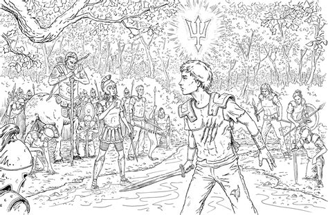 slashcasual percy jackson coloring pages