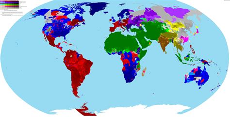 detailed map  religions   world    rmapporn