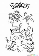 Games Pokemon1 sketch template