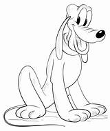 Pluto Dog Coloring Pages Printable Categories sketch template