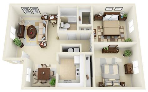 awesome  apartment plans   bedrooms part