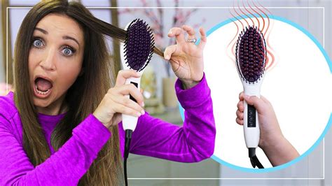 Do Hair Straightening Brushes Really Work Fab Or Fail Cute Girls
