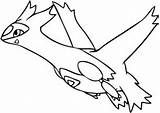 Pokemon Latias Coloring Pages Latios Draw Step Color Getcolorings Drawing Getdrawings Hellokids sketch template