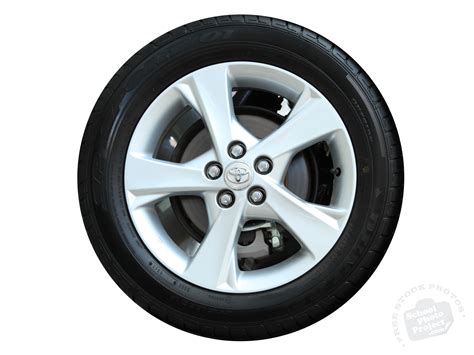 car tire  stock photo image picture toyota car tire royalty