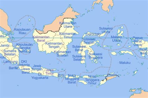gambar peta  provinsi    indonesia lengkap termasuk