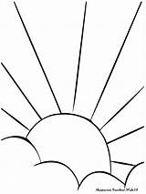 Matahari Mewarnai Terbit Hitam Animasi Sketsa Pemandangan Terbenam Ift Tt Bunga Pedesaan Lembar sketch template
