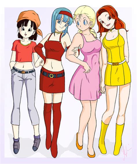 Dragon Ball Gt Girls Dragon Ball Females Fan Art 32993598 Fanpop