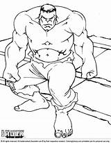 Hulk Coloring Pages Smash Superheroes Color Printable Sheet Library Colouring Comments sketch template