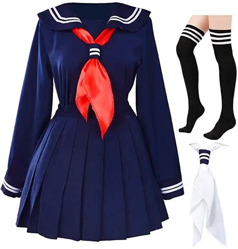 maid uniform girls sailor dress cosplay