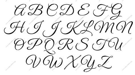 italic type calligraphy lowercase calligraph choices