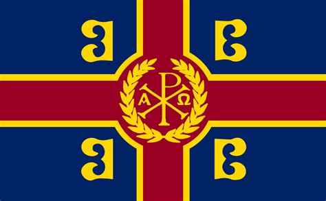 flag  restored roman empire rvexillology