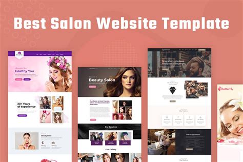 salon website template  radiustheme