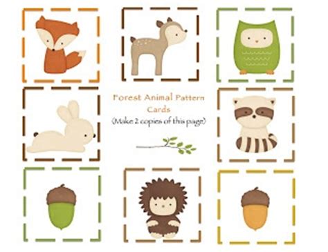 printables woodland animals forest friends party theme