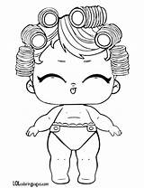 Coloring Doll Baby Lil Lol Pages Dolls Surprise Goo Printable Print Getcolorings Babydoll Choose Board sketch template