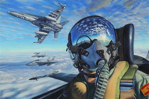 pilot jet fighter art poster uncle poster