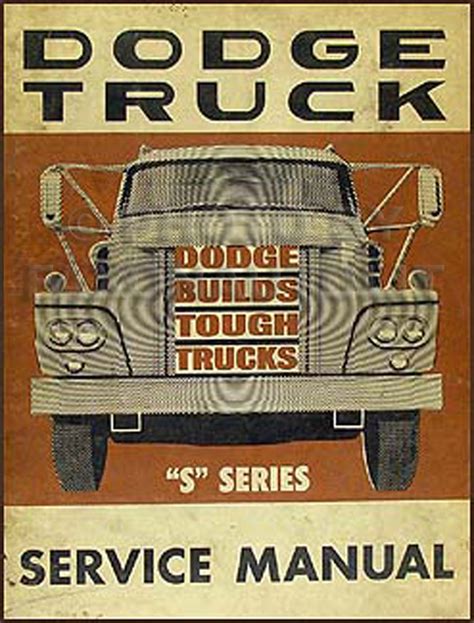dodge truck repair shop manual original