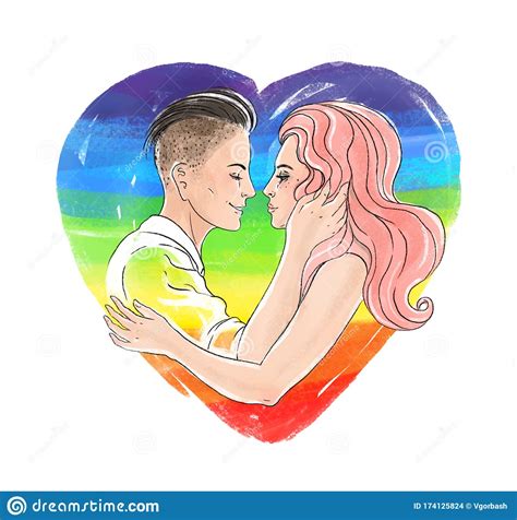love wins romantic lesbian couple kissing sketchy