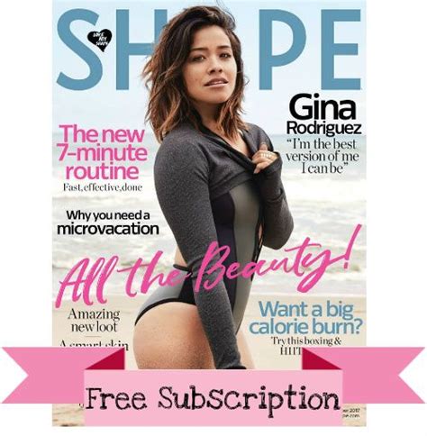 digital subscription to shape magazine free gina