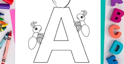 coloring pages  alphabet letters