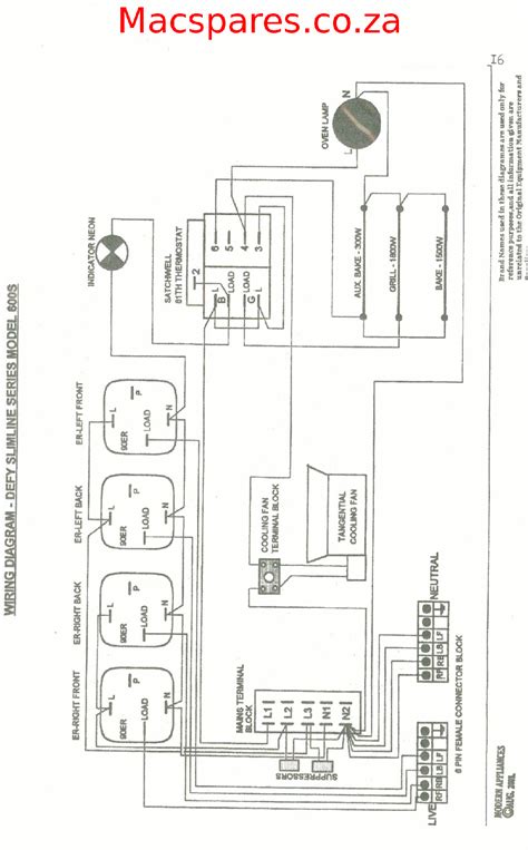 defy  kitchenaire stove wiring diagram wiring diagram