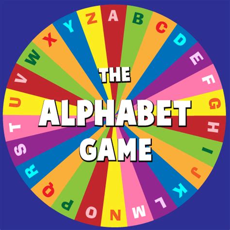 alphabet game  sajche