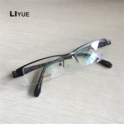 Titanium Eyeglasses Frame For Men Myopia Optical Eyewear