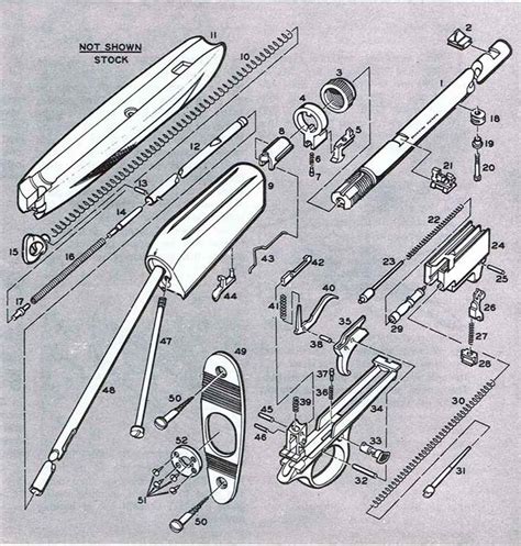 browning auto  ejector spring firearms assembly