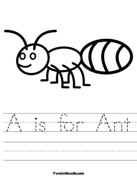 ant worksheet ants worksheet insects theme preschool